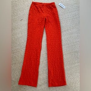 NWT Urban Outfitters Flair Red Leggings